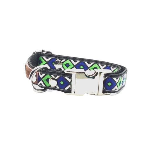 Brodie Dog Collar (15mm width) - Birdie Girl