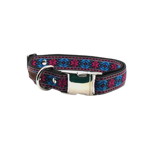 Teddy Dog Collar (25mm width) - Birdie Girl